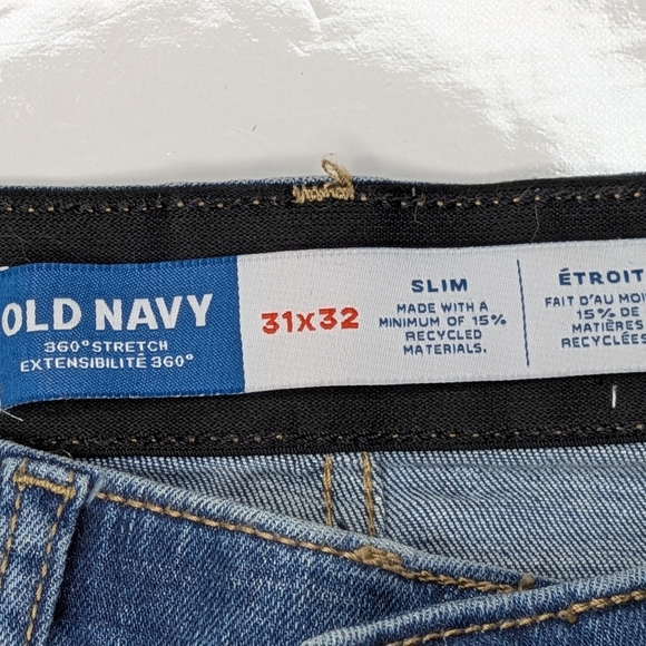 Brand New Old Navy Men's Jeans 360 ° Strech Size 31 X 32 Medium Wash - Picture 5 of 6